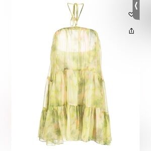 Misa Los Angeles Green dress